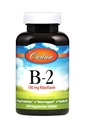 Carlson - B-2, 100 mg Riboflavin, Energy Production, Vision Support & Health Skin, 250 Vegetariánských tablet