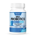 Zebora Probiotika pro muže 100 miliard CFU - Probiotika pro stravitelné zdraví, Pánské Probiotický dodatek, Prebiotika & Enzymy, pro Prostate Health se Saw Palmetto 124; 90 Veg Kapsle