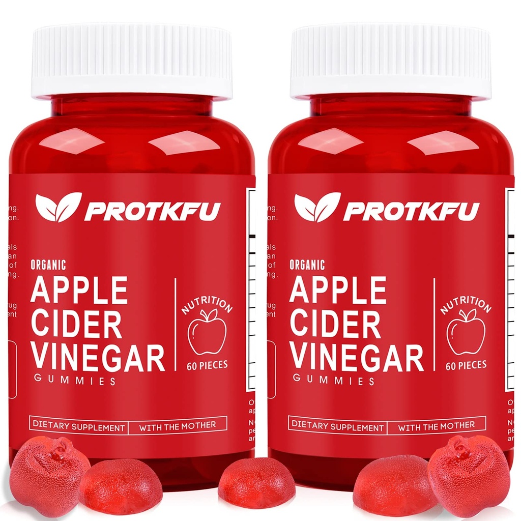Jablečné octové gumy, 120 hrabě Max síla 1000mg ACV gumy s vitaminem B12 & B6, pro metabolismus, Digestion, Detox, Gut & imunitní zdraví, Vegan & Non- GMO, Gelatin- Free