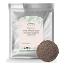 Starwest Botanicals Organic Milk Thistle Seed Powder - Ground Milk Thistle for Tea & Cooking, Mix in Juice, Přidat do Smoothies, Ovesné moučky, & Jogurt, Certified Kosher, Non- GMO - Bulk 1 LB Bag