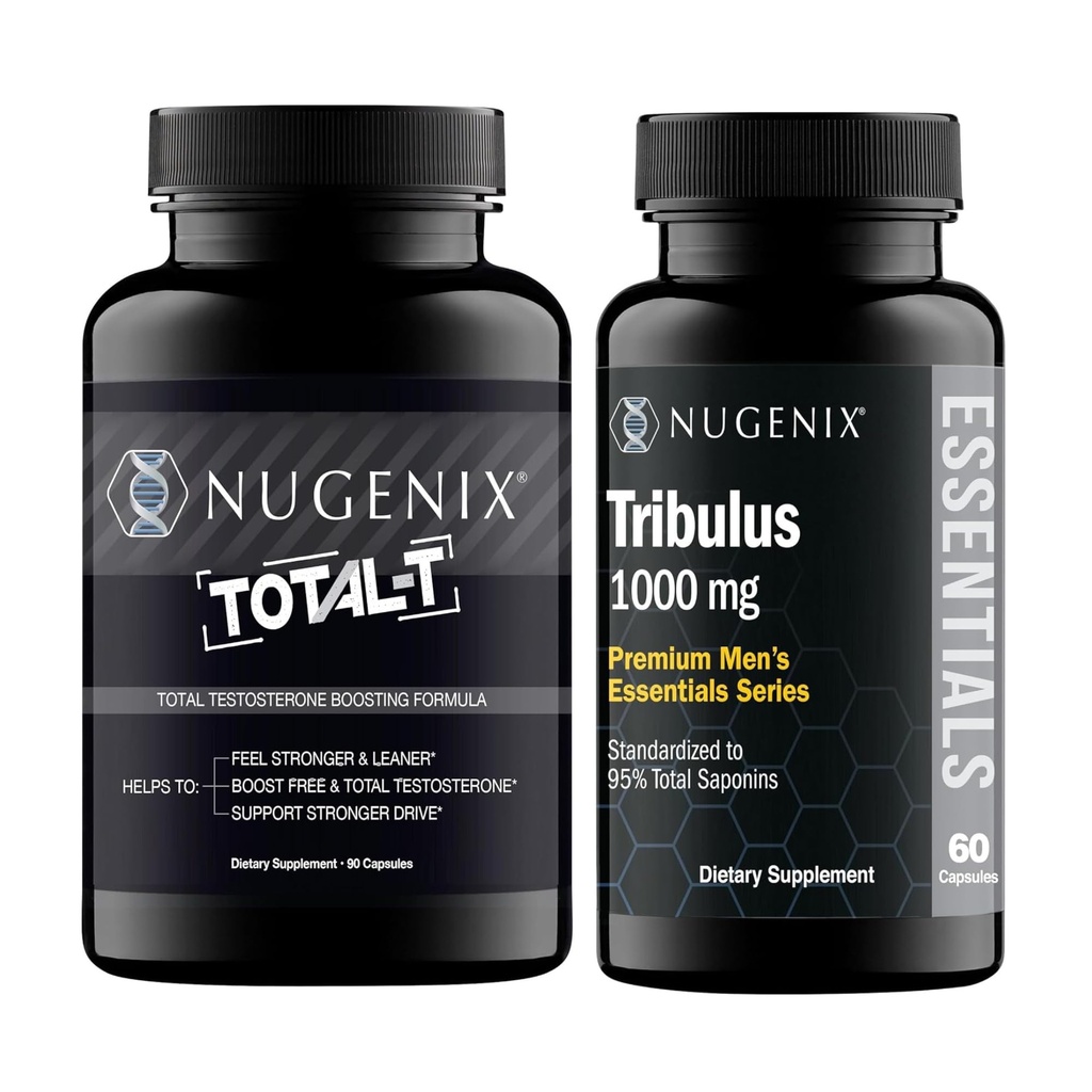 Nugenix Essentials Tribulus Terrestris Extract a Total- T Testosteron Booster pro muže