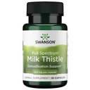 Swanson Full Spectrum Milk Thistle 500 miligramů 30 Kapsle
