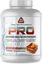 Core Nutritionals Pro Setrvalá uvolňování syrovátkové bílkoviny Blend 124; s trávicí enzymy Côte 124; 25g protein, 2g sacharidy Cô124; No Fillers Côte 124; 5 Pound (Skořice francouzský toast)