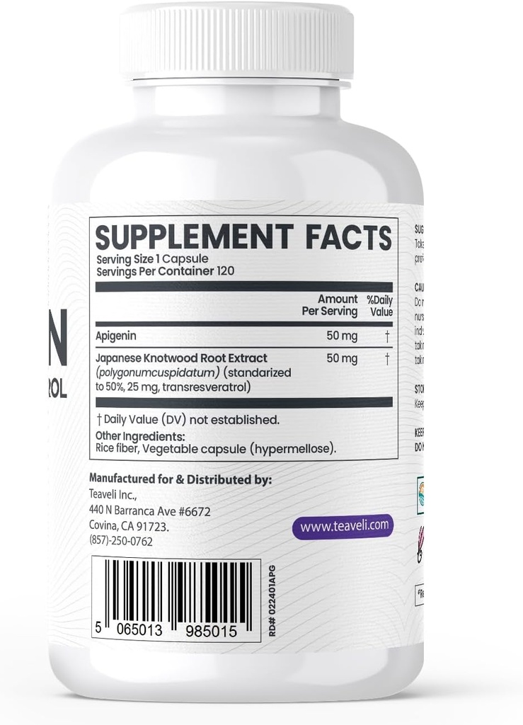 Teaveli Citicolin s Apigenin Bundle