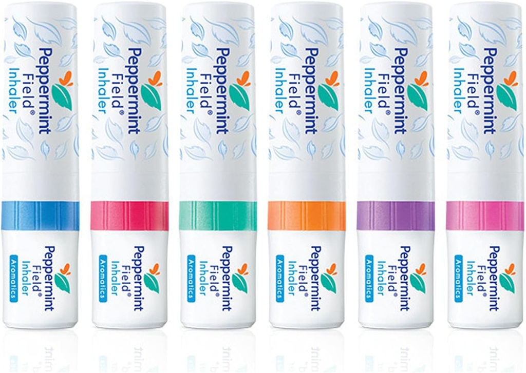 Peppermint Field Nasal Inhaler - Silný Peppermint Thai Inhaler - Balení po 6 ks