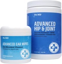 Pet MD Advanced Ušní wipes + Advanced Hip & Joint