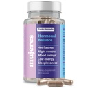 Santo Remedio Hormonální bilance, Dietní dodatek, Relief pro menopauzu příznaky, pomáhá snížit návaly horka, noční poty, a mood swings, klinicky osvědčené ingredience, Hormone- Free, 30 Služení