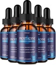 Prostadin, Potent Prostate Support Liquid Drops, Vysoce hodnocené Prostadin pro celkový Prostate Wellness, Easy- to- Use Dropper Form (5 Pack)