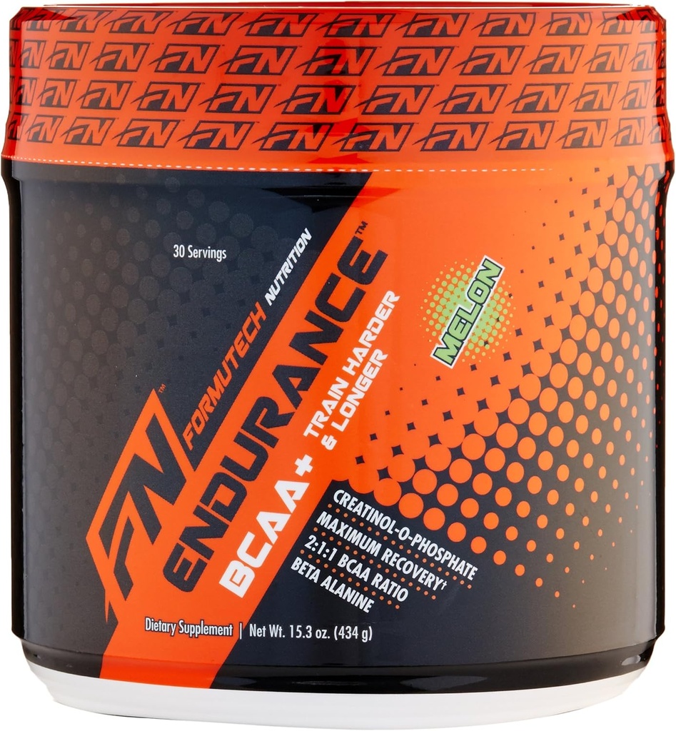 Vytrvalost BCAA Plus, navržen pro trénink tvrději a déle s Beta Alanin, Melon, 434 Gram