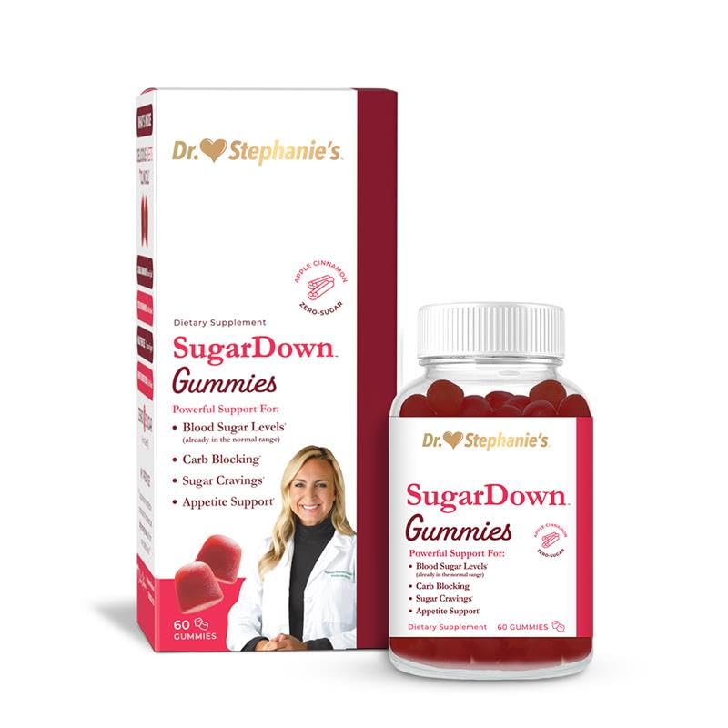 SugarDown Gummies Dr. Stephanie - Ceylon & Cassia Skořice Dodatek - 0g Cukr