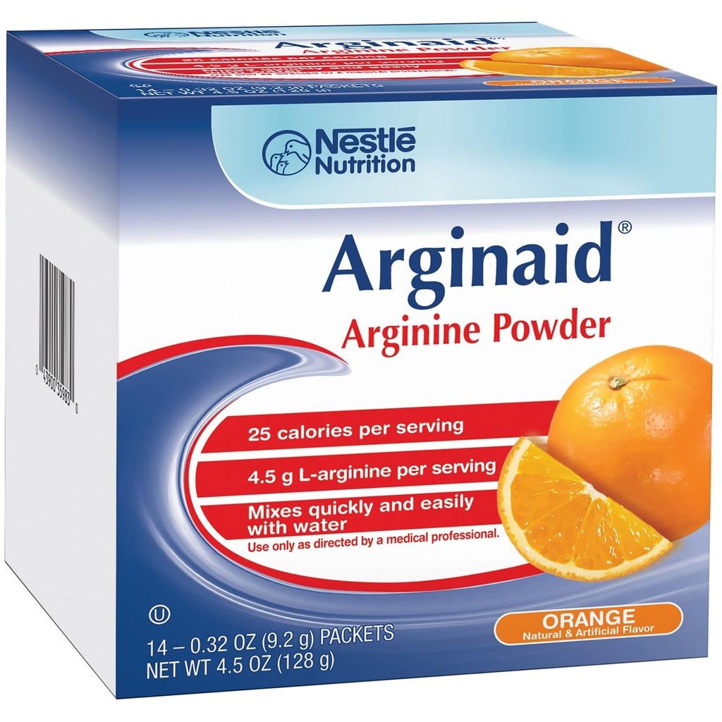 Nestle Arginaid ústní dodatek Orange 0.32 oz. Packet 14 Ct