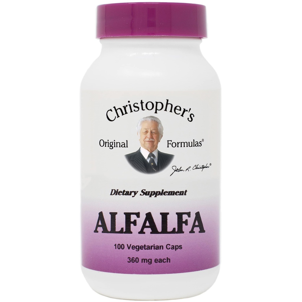 Alfalfa opouští Dr. Christopher 100 VCaps