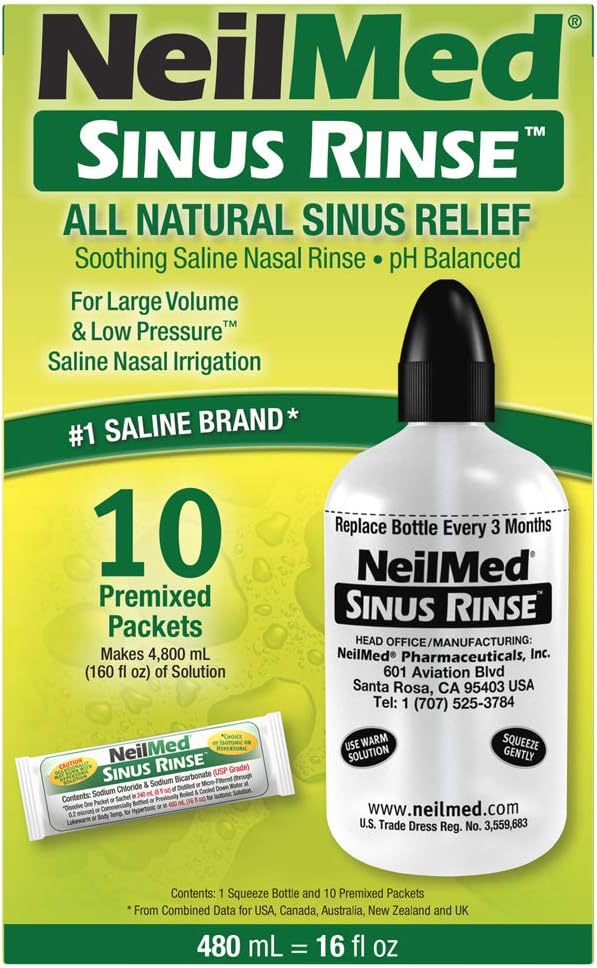 Sinus Rinse 16oz Extra Velká láhev