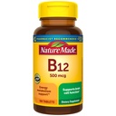 Příroda vyrobený vitamín B12 500 mcg, dodatek stravy pro podporu metabolismu energie, 100 tablet, 100 denní dodávka