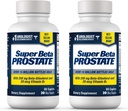 SUPER BETA PROSTÁTNÍ Supplement pro mužské zdraví - Snížit záchodové výlety, podporovat spánek, lepší bělidlo vyprazdňování a zdravý stav, Beta Sitosterol - 60 Počet (balení po 2)