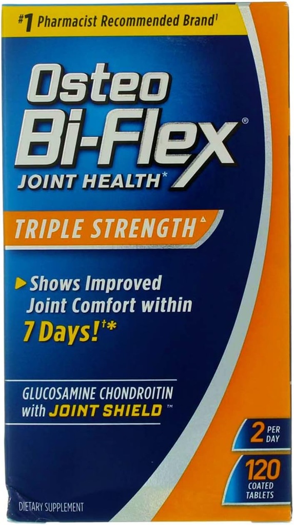 Osteo Bi- Flex Triple Strength Caplet - 120 ct, balení po 6 ks