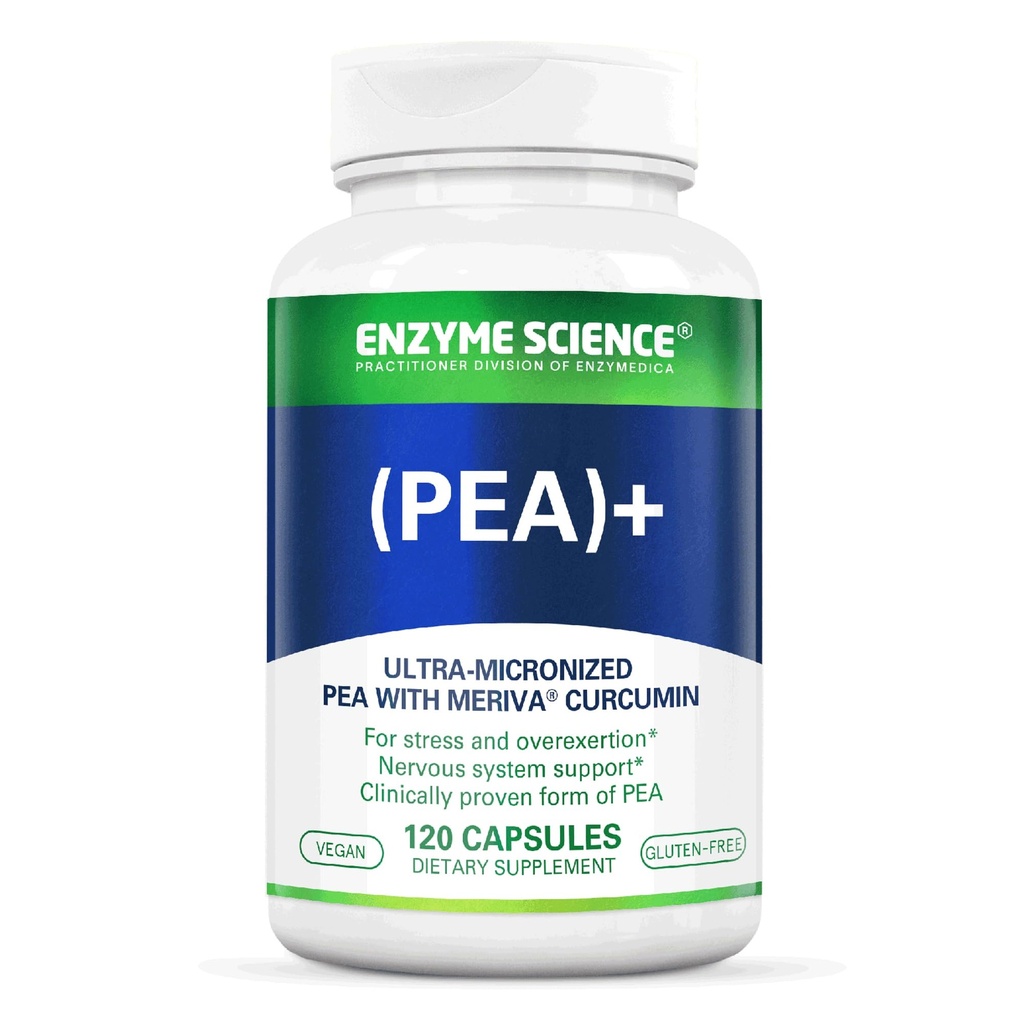 Enzyme Science Pea + Kurkumin doplněk pro fyziologickou podporu pomáhá podporovat nervové, imunitní a svalové systémy - 120 Kapsle