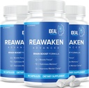 Reawken Brain Boost Doplněk pro Memory Advanced Formule (3 Pack - 180 Kapsle)