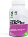Prenatální multivitaminy - 90 Kapsle - Vitamíny a minerály na podporu matky a dítěte - vápník, železo, vitamín C, jód a další - Vegan, halal - gluten, pšenice, mléčné výrobky zdarma