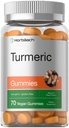 Horbäach Turmeric Gummies PHAR124; 70 Count GARMAN 124; Mango & Peach Flavor GARMAN 124; Turmeric Curcumin s Ginger GARMAN 124; Vegan Non- GMO & Gluten zdarma dodatek
