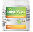 Zelená domácí zvířata Organics Natur- Kvasinky Brewer 's kvasinky pro psy a kočky - podporuje imunitní systém & Digestion, Podporuje zdravou pleť & A Glossy Coat, 90 měkkých žvýkaček