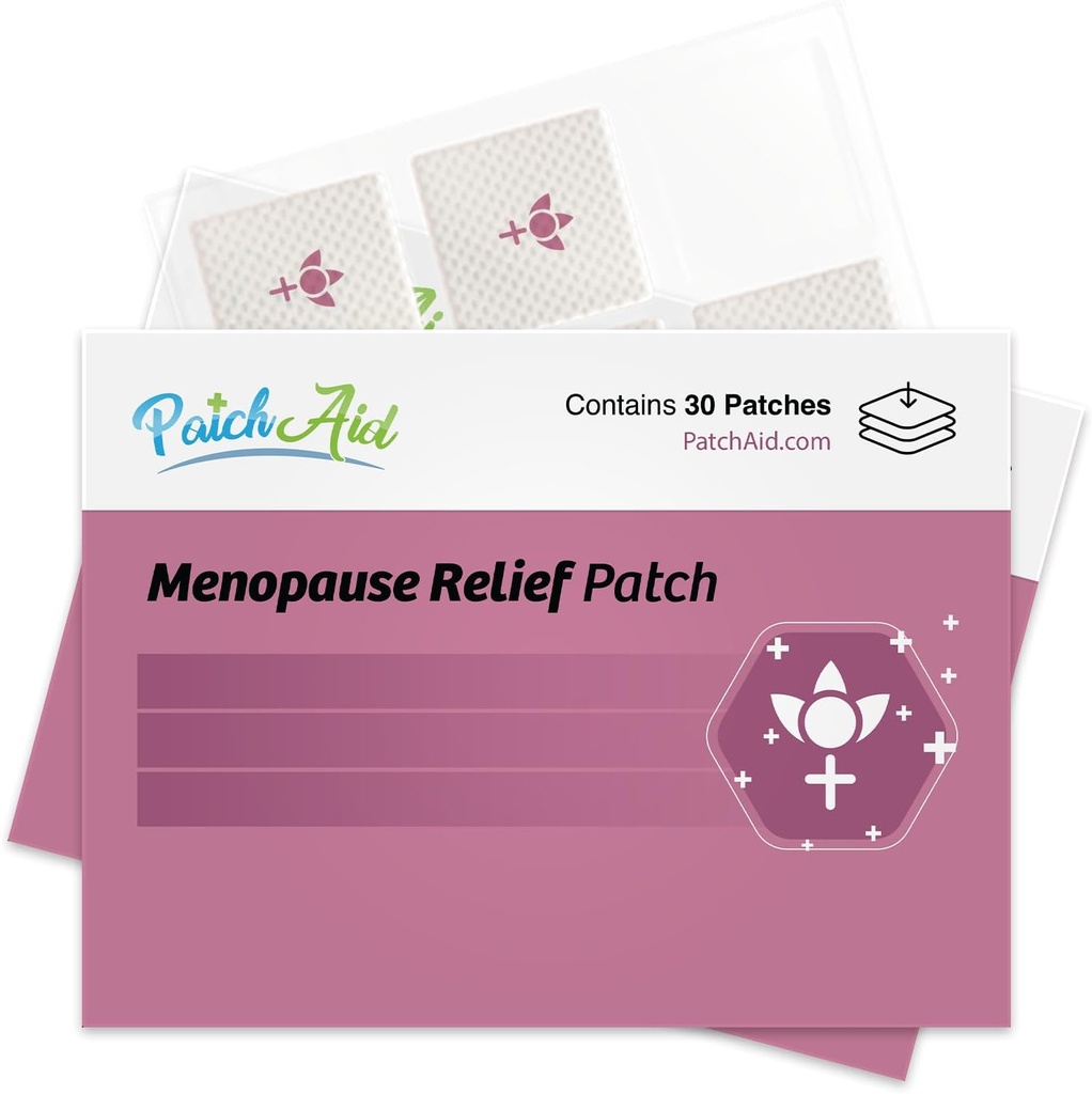 Patchaid Menopauza Relief Topical Patch 30denní dodávka