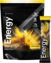 Energie 124; Přírodní energie & Focus Dodatek 124; s Carnosyn ®, Ashwagandha, L-Arginin, Theobromin 124; Nulový cukr, 5 kalorií, 120mg kofeinu 124; 15 Stick Packs pro psychické a fyzické posílení 124; Lemon