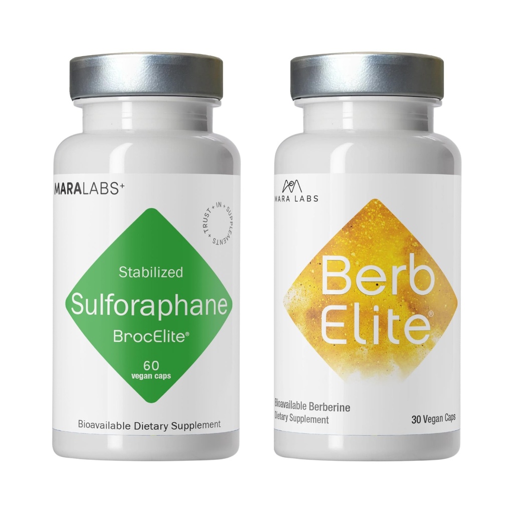 Mara Labs Plus, 60 tobolek, a BerbElite, 30 tobolek