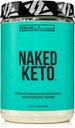 Nahá Vanilla Keto - Premium Vanilla Keto Fat Bomb Powder - Nic umělého - Gluten- Free Keto Bomb Vanilla Mct Oil Powder s No Gmos - 1.3 Lb