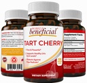 PURELY prospěšné Tart Cherry Kapsle 6000 mg, Extra síla Montmorency Tart Cherry Extract, Acid Flush pro Joint Comfort, Antioxidant & Imunitation Support, Non- GMO, Gluten Free, 120 Počet