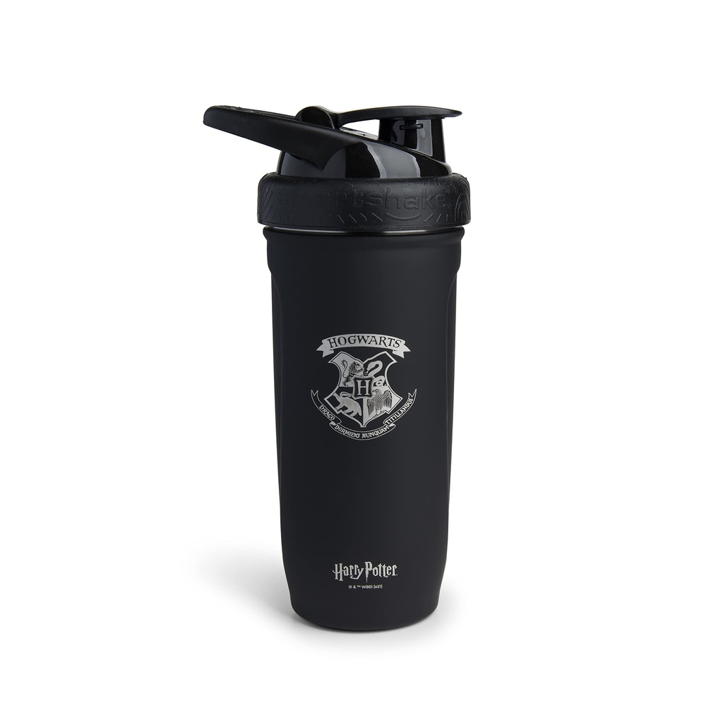 Smartshake Reforce nerezové oceli Harry Potter Bradavice Crest Shaker Lahvička (900 ML / 30oz) CLAS124; Light Weight Resistance Sports Lahvička s měkkým Lid CLAS124; Leakproof, BPA Free & DEHP zdarma