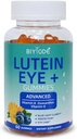 Lutein Gummies: Podpora zdraví očí Lutein Vitamíny Zeaxanthin Doplňky pro dospělé Vision Care a makulární podpora 60 Gummies 30 Day Supply