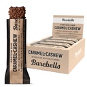 Barebells Protein Bars Caramel Kešu - 12 Počet, 20g Vysoké proteinové léčby - Chocolate Nutrition Bar s 1g Celkem Sugars - On- The-Go snídaně nebo Post- Workout Snack