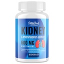 Ledviny Cleanse Detox & Opravy - Ledviny Supplement s 600mg Niacinamidu, Chitosan Oligosaccharide, Kurkumin, Probiotika - Fosforus binder - 60 Kapsle