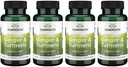 Swanson Full Spectrum Ginger & Turmeric 60 Kapsle 4 Pack