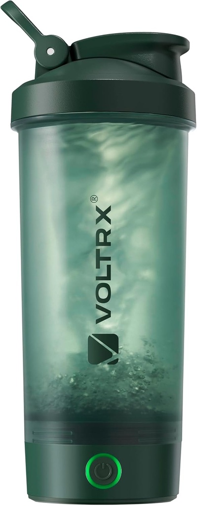 VOLTRX Protein Shaker Lahvička, fúzní USB C dobíjecí elektrický protein Shake Mixer, Shaker Cups pro protein shakes a jídlo výměnou Shakes, BPA zdarma, 24oz