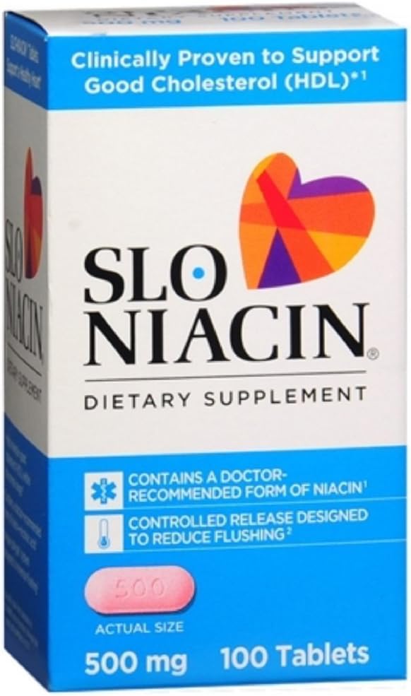Slo- Niacin 500 mg tablety 200 tablet