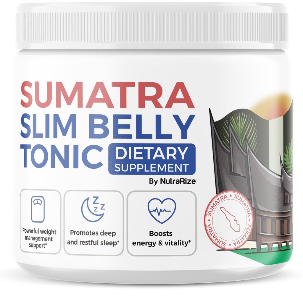 NutraRize Sumatra Slim Belly Tonic Powder - Dietní doplněk, All- Natural Maximální síla Powder, Recenze (1 Pack)
