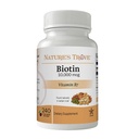 Přírodní Trovee Biotin 10,000 mcg 240 EZ žvýkací tablety Cherry Flavor