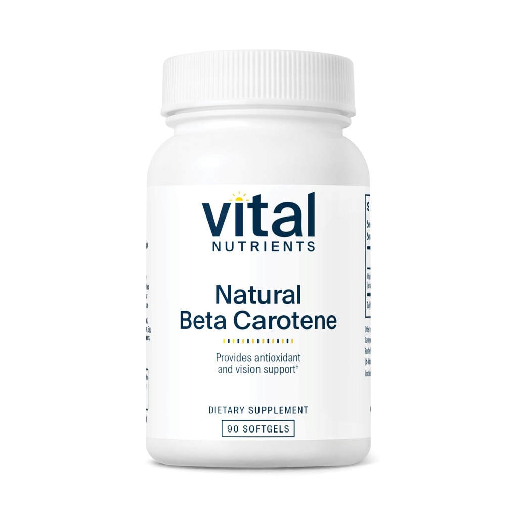 Vital Nutrients Natural Beta Caroten 25,000IU iž