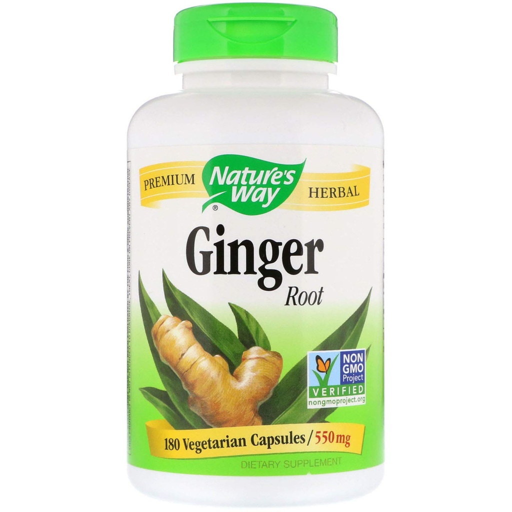 Cesta přírody Ginger Root 550 mg, Kapsle 180ea