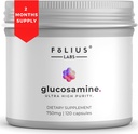 Glukosmin Sulfát Chlorid draselný 750mg pro zdravé klouby, kosti a chrupavky - dodatek společné podpory pro muže a ženy (120 tobolek)