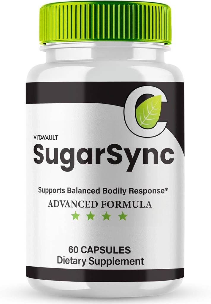 Sugar Sync Kapsle, SugarSynSynSync Glyco Optimizer Dodatek, Sugar Sync kloubní Optimizer - Maximální síla, Cukr Sync Gluco Čistota Detox Advanced Formule, SugarSync Glycol Recenze (60 Kapsle)