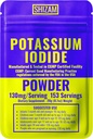 SHIZAM kalium Iodide 130 mg 65 mg Powder Survival Kit kits, KI jód Kapsle Kapsle tekuté Tinktura Pills Tablet Tablety Alt Supplements, příprava příslušenství 130mg 65mg