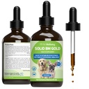 Pet Wellbeing BM Tone- Up Gold for Dogs & Cats - Podporuje zdravé trávicí funkce, Solid Stools, Normal Bowel Movements, Bayberry - Veterinarian- Appendied Herbal 4 oz (118 ml)