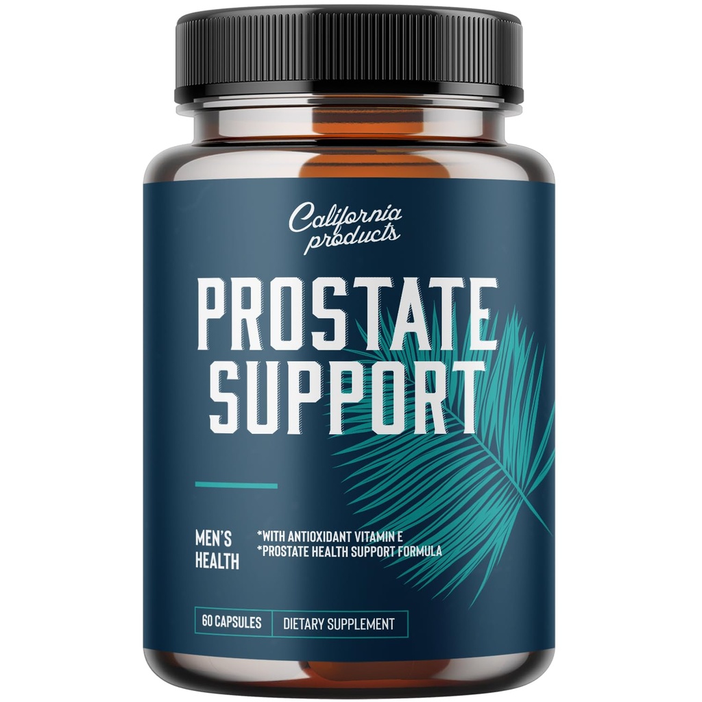 Prostate Supplement pro muže, Pygeum s Pure Saw Palmetto Berries Extract Vitamíny Zinek Plant Sterol Complex Easy Urinary Flow Mens Zdraví