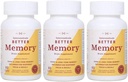 Lepší paměť - Theracurmin Curcumin 90 mg - Klinicky prokázaná dávka, zlepšuje zaměření, paměť, paměť a nálada * - vysoký absorpční turmerický extrakt * (3 lahve)