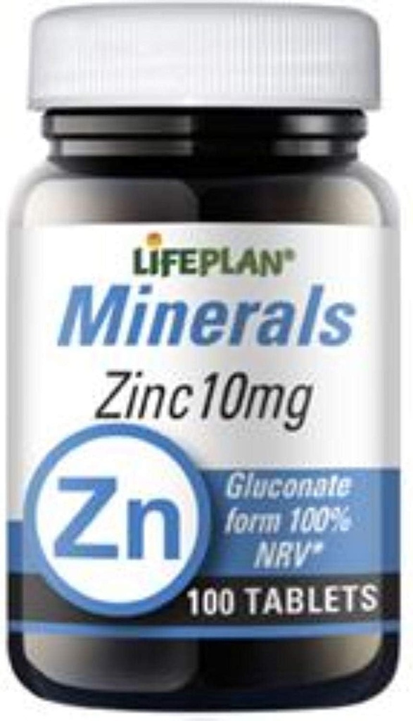Lifeplan 10mg Gluconate Elemental - balení po 100 tabletách