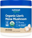 Nutricost Organic Lion 's Mane Houba Powder 4oz - Certified USDA Organic