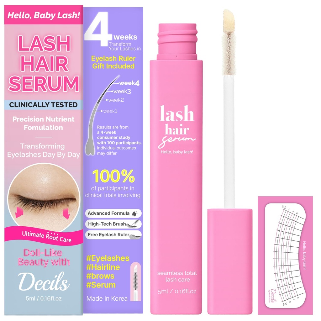 Korejské Lash sérum - růst řas Eyelash Growth Suero Crecimiento Suero De Pestañas